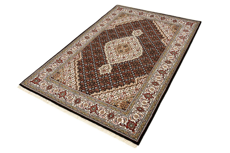 インド タブリーズ 絨毯 183x121cm - オリエンタル絨毯