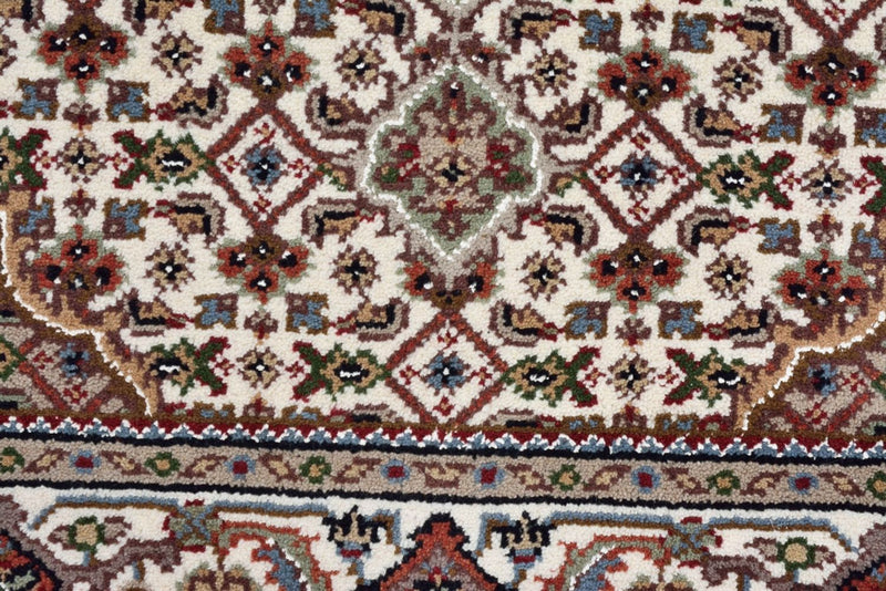 インド タブリーズ 絨毯 92x89cm - オリエンタル絨毯