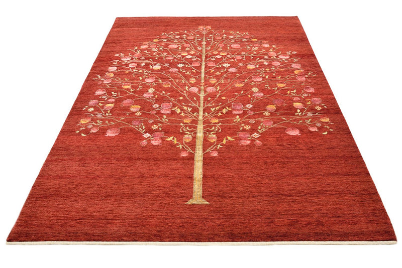 インド ロリバフト 絨毯 243x176cm - ウールラグ