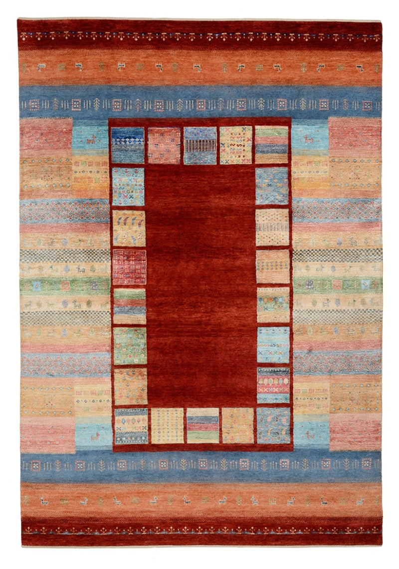 インド ロリバフト 絨毯 299x203cm - ウールラグ