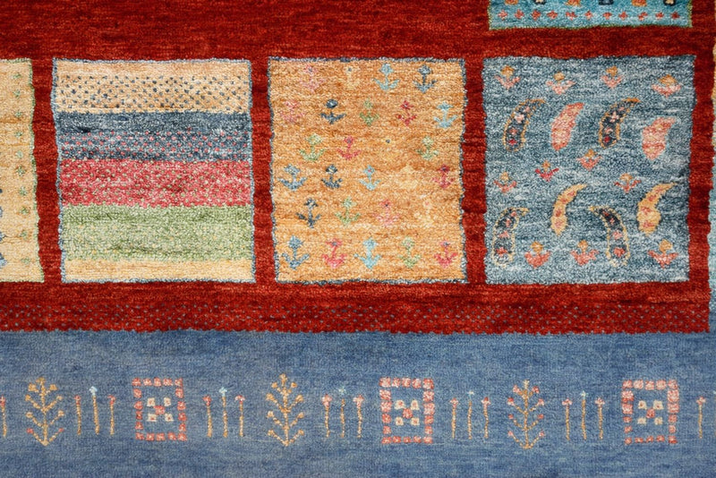 インド ロリバフト 絨毯 299x203cm - ウールラグ