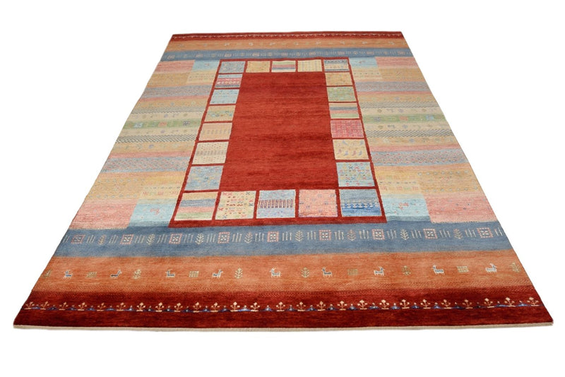 インド ロリバフト 絨毯 299x203cm - ウールラグ