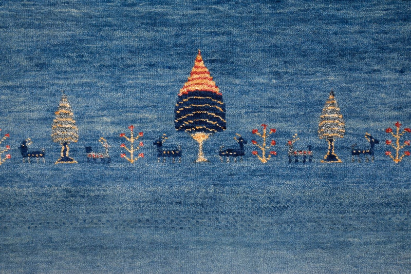 インド ロリバフト 絨毯 342x253cm - ウールラグ