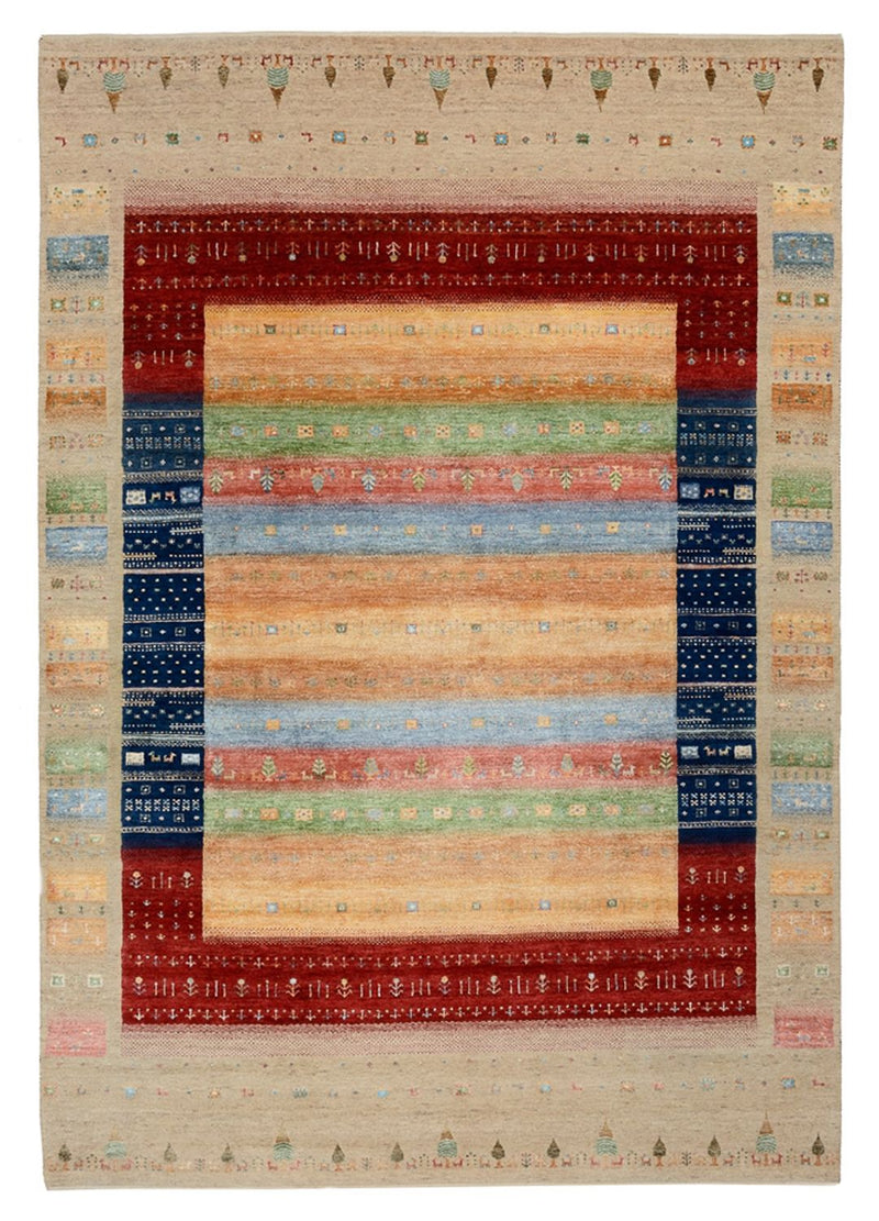 インド ロリバフト 絨毯 300x206cm - ウールラグ