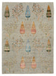 インド ロリバフト 絨毯 241x173cm - ウールラグ