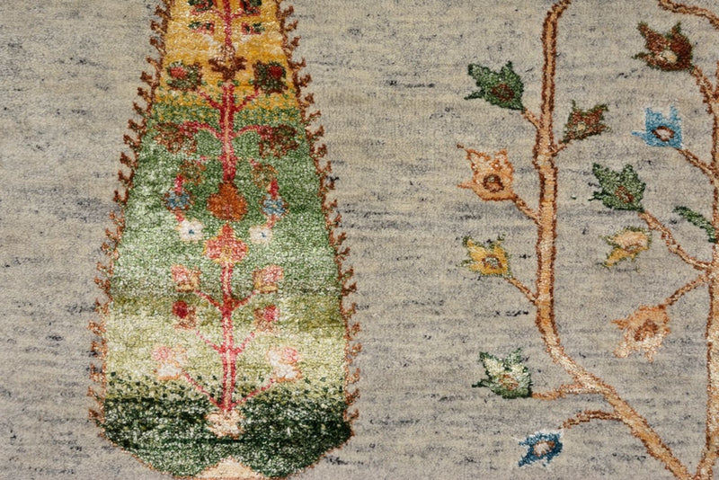 インド ロリバフト 絨毯 241x173cm - ウールラグ