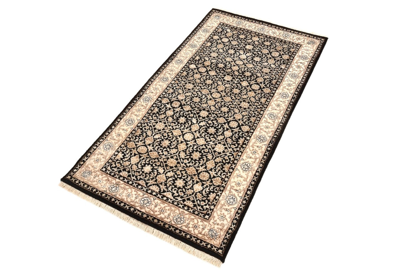 インド ビジャー 絨毯 143x74cm - オリエンタル絨毯