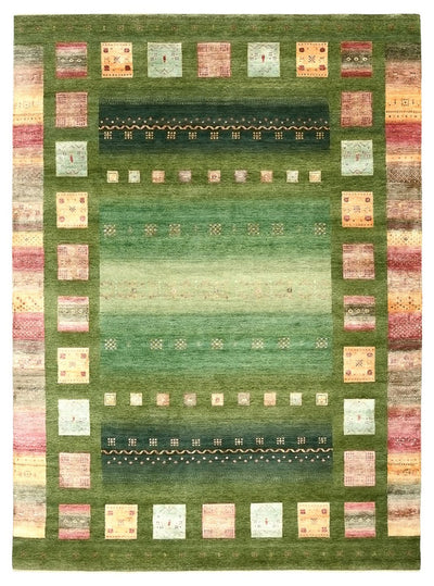 インド ロリバフト 絨毯 249x340cm - ウールラグ