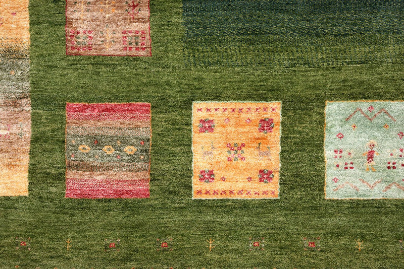 インド ロリバフト 絨毯 340x249cm - ウールラグ