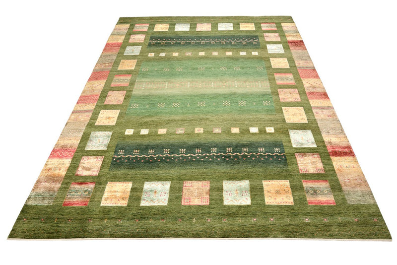 インド ロリバフト 絨毯 340x249cm - ウールラグ