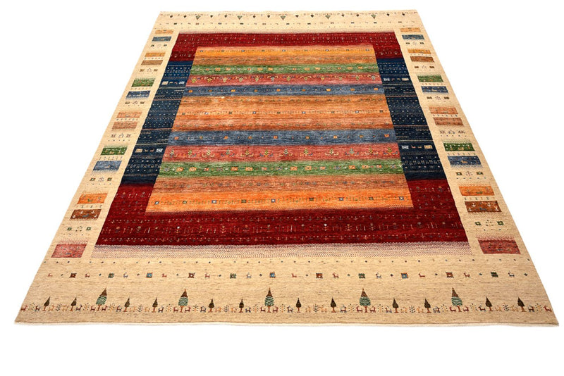 インド ロリバフト 絨毯 300x251cm - ウールラグ