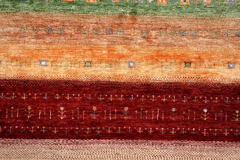 インド ロリバフト 絨毯 300x251cm - ウールラグ