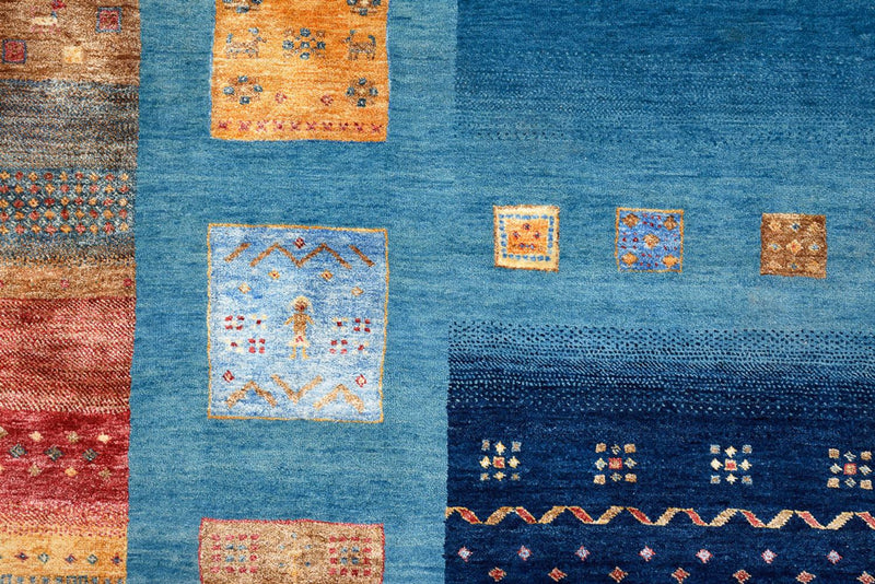 インド ロリバフト 絨毯 338x249cm - ウールラグ