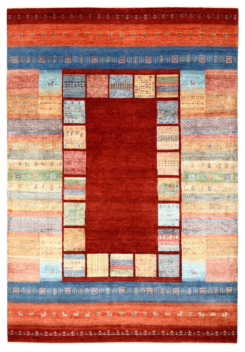 インド ロリバフト 絨毯 299x207cm - ウールラグ