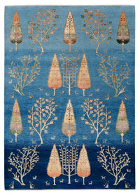 インド ロリバフト 絨毯 206x150cm - ウールラグ – product image