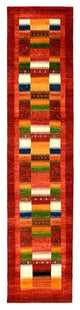 インド ロリバフト 絨毯 386x83cm - ウールラグ