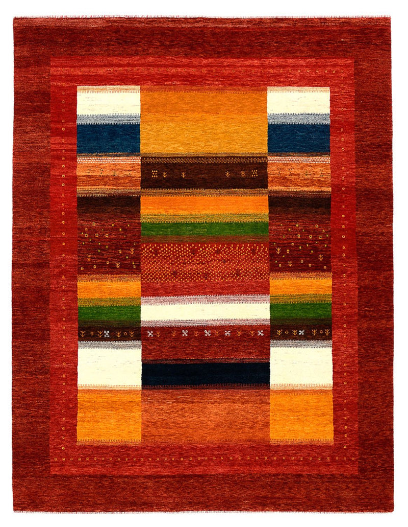 インド ロリバフト 絨毯 259x203cm - ウールラグ