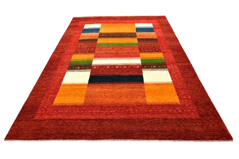 インド ロリバフト 絨毯 259x203cm - ウールラグ