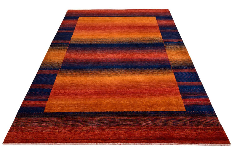 インド ロリバフト 絨毯 200x144cm - ウールラグ