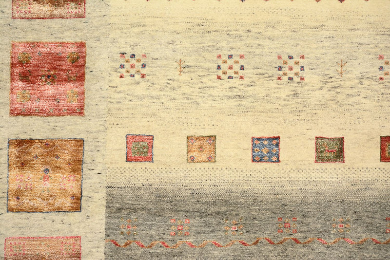 インド ロリバフト 絨毯 254x251cm - ウールラグ