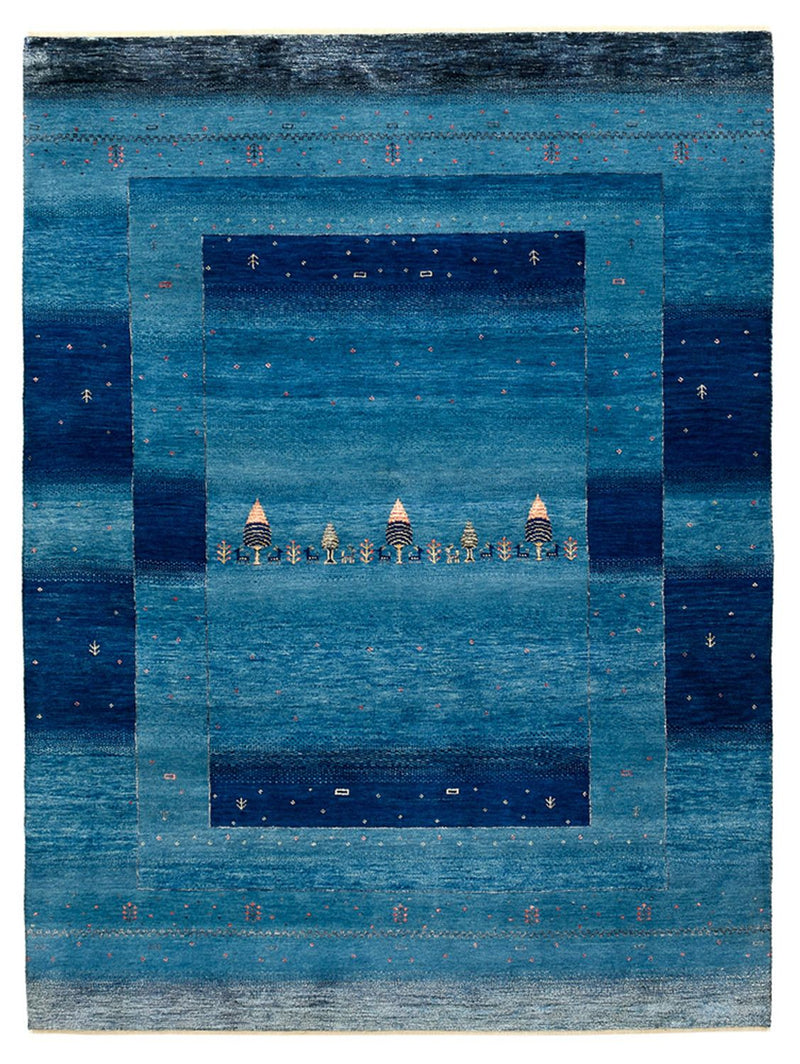 インド ロリバフト 絨毯 201x152cm - ウールラグ