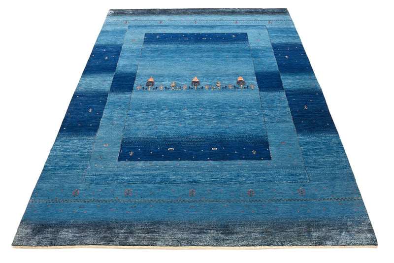 インド ロリバフト 絨毯 201x152cm - ウールラグ