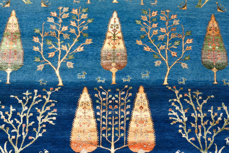 インド ロリバフト 絨毯 203x155cm - ウールラグ