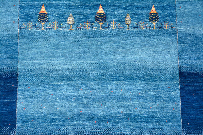 インド ロリバフト 絨毯 294x205cm - ウールラグ