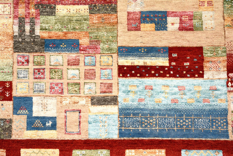 インド ロリバフト 絨毯 240x178cm - ウールラグ