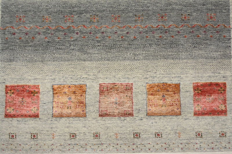 インド ロリバフト 絨毯 304x208cm - ウールラグ