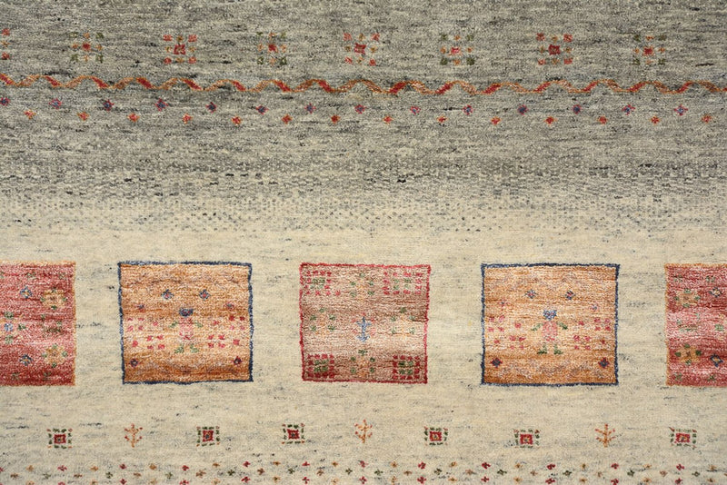 インド ロリバフト 絨毯 207x158cm - ウールラグ