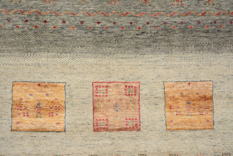 インド ロリバフト 絨毯 336x250cm - ウールラグ