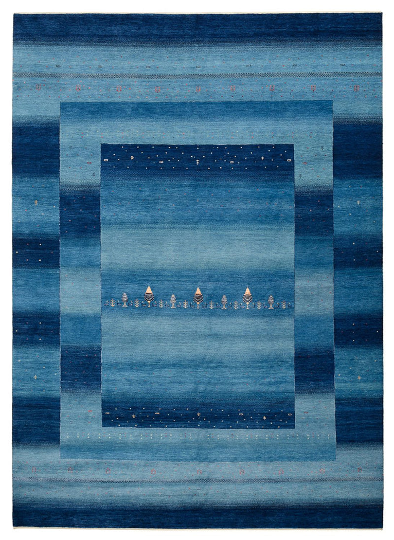 インド ロリバフト 絨毯 345x247cm - ウールラグ