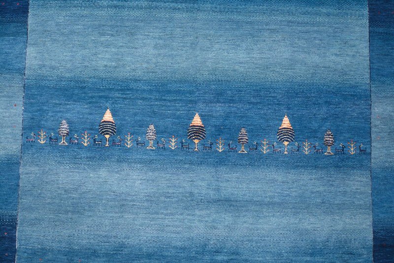 インド ロリバフト 絨毯 345x247cm - ウールラグ