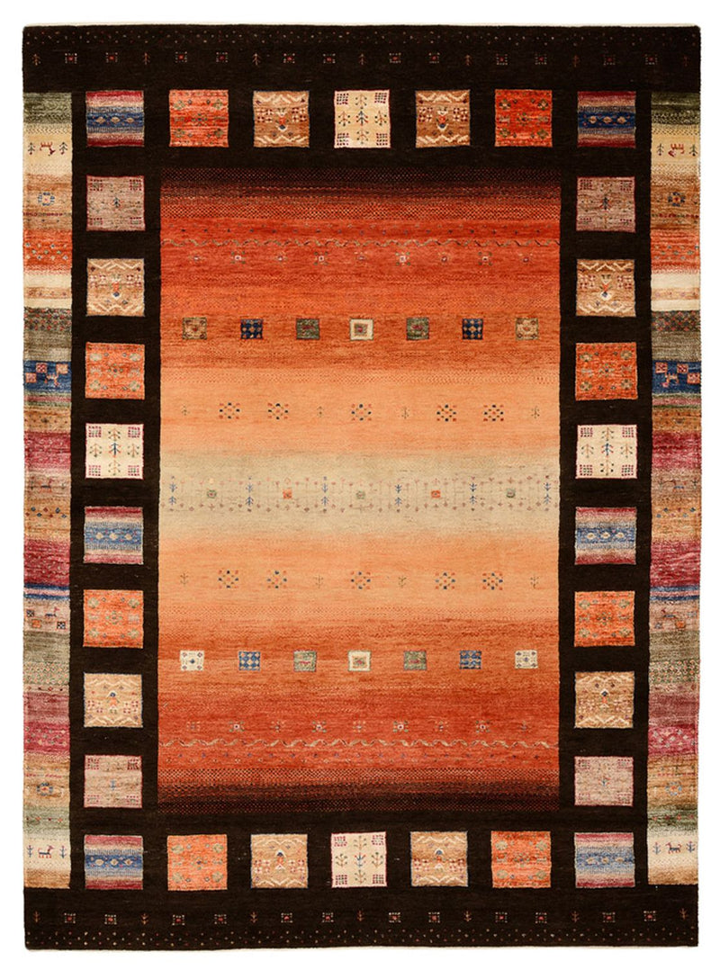 インド ロリバフト 絨毯 244x178cm - ウールラグ