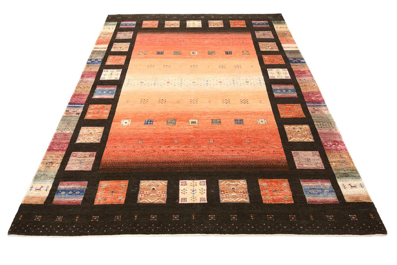 インド ロリバフト 絨毯 244x178cm - ウールラグ