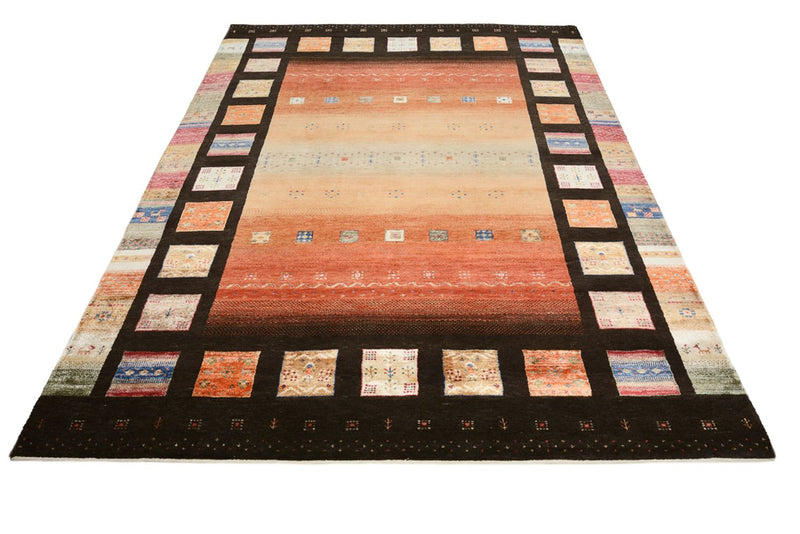 インド ロリバフト 絨毯 244x178cm - ウールラグ
