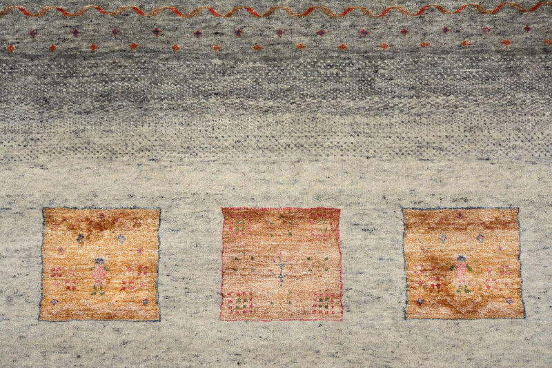 インド ロリバフト 絨毯 354x248cm - ウールラグ