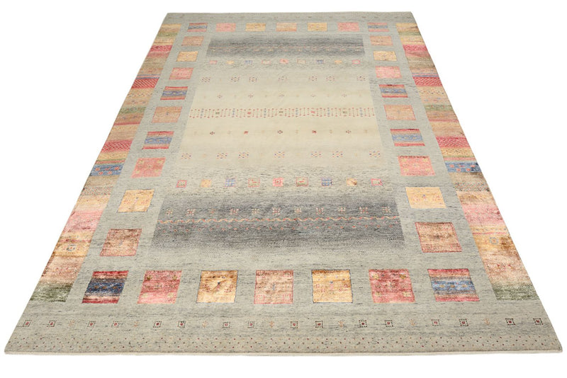 インド ロリバフト 絨毯 354x248cm - ウールラグ
