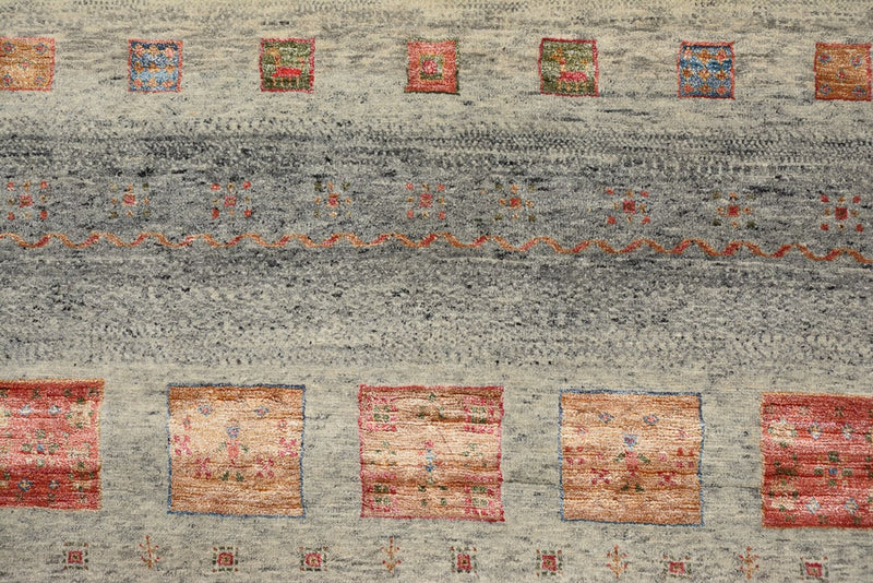 インド ロリバフト 絨毯 156x152cm - ウールラグ