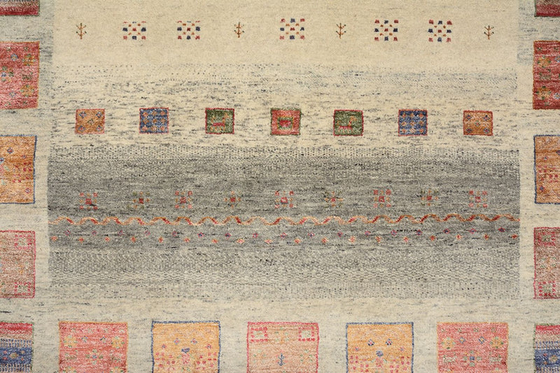 インド ロリバフト 絨毯 204x154cm - ウールラグ