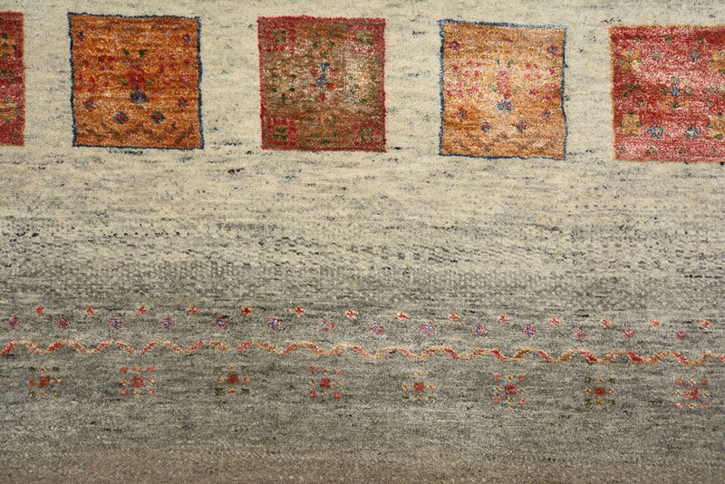インド ロリバフト 絨毯 205x157cm - ウールラグ