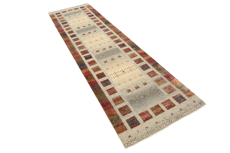 インド ロリバフト 絨毯 306x85cm - ウールラグ