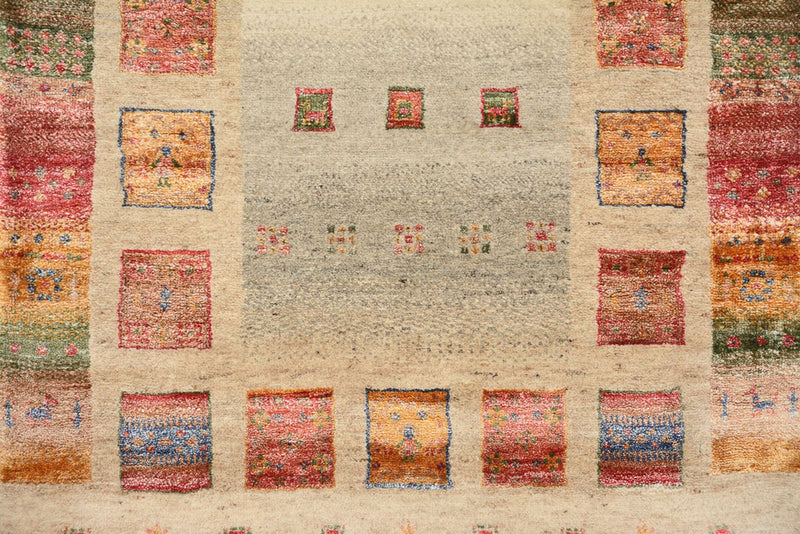 インド ロリバフト 絨毯 305x81cm - ウールラグ