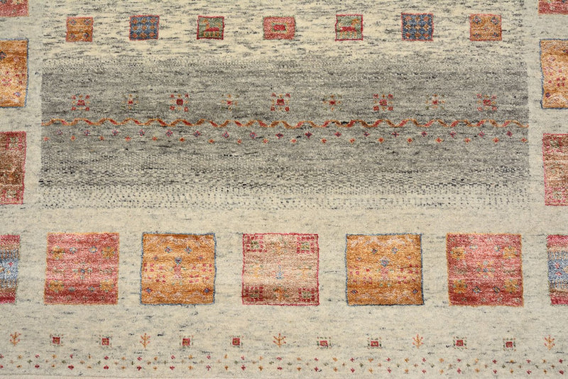 インド ロリバフト 絨毯 205x154cm - ウールラグ