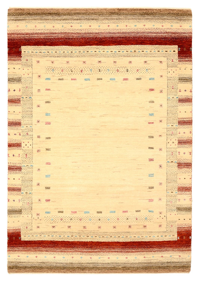 インド ロリバフト 絨毯 152x106cm - ウールラグ