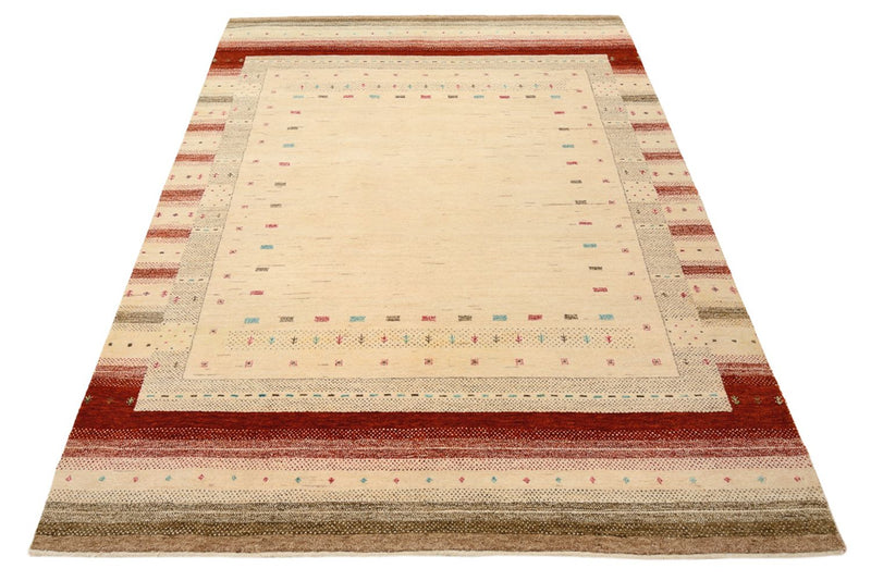 インド ロリバフト 絨毯 206x156cm - ウールラグ