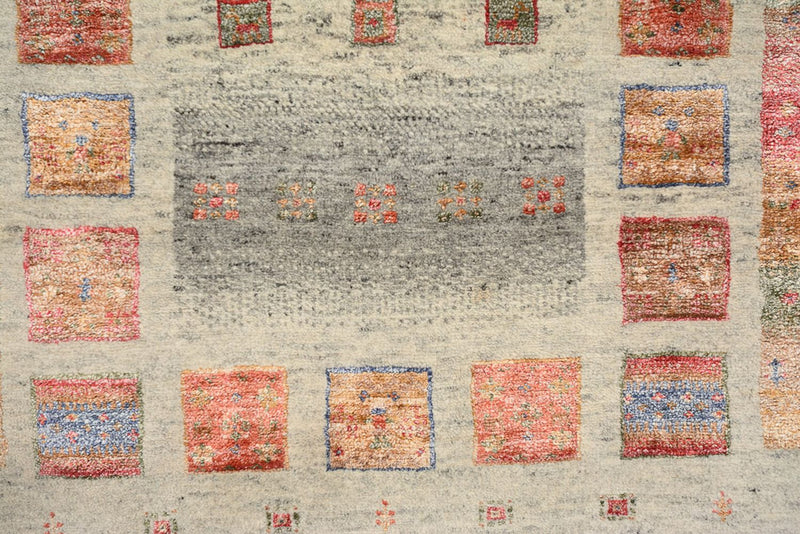 インド ロリバフト 絨毯 140x75cm - ウールラグ