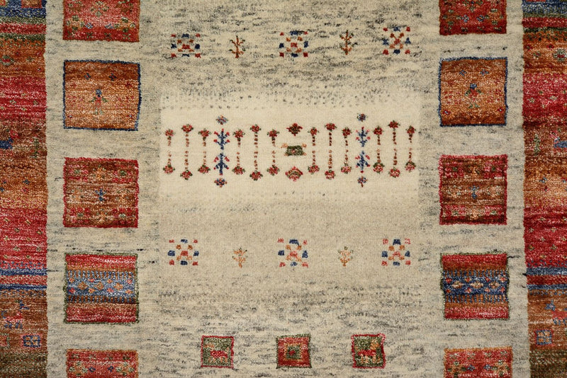 インド ロリバフト 絨毯 256x84cm - ウールラグ