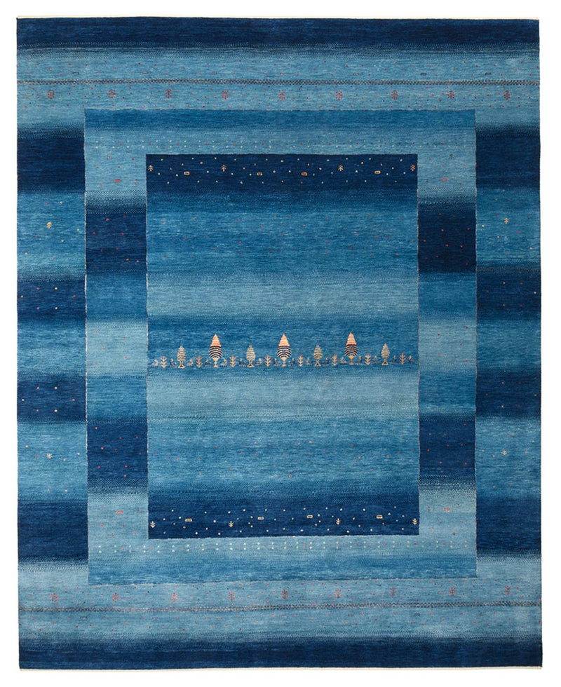 インド ロリバフト 絨毯 303x241cm - ウールラグ